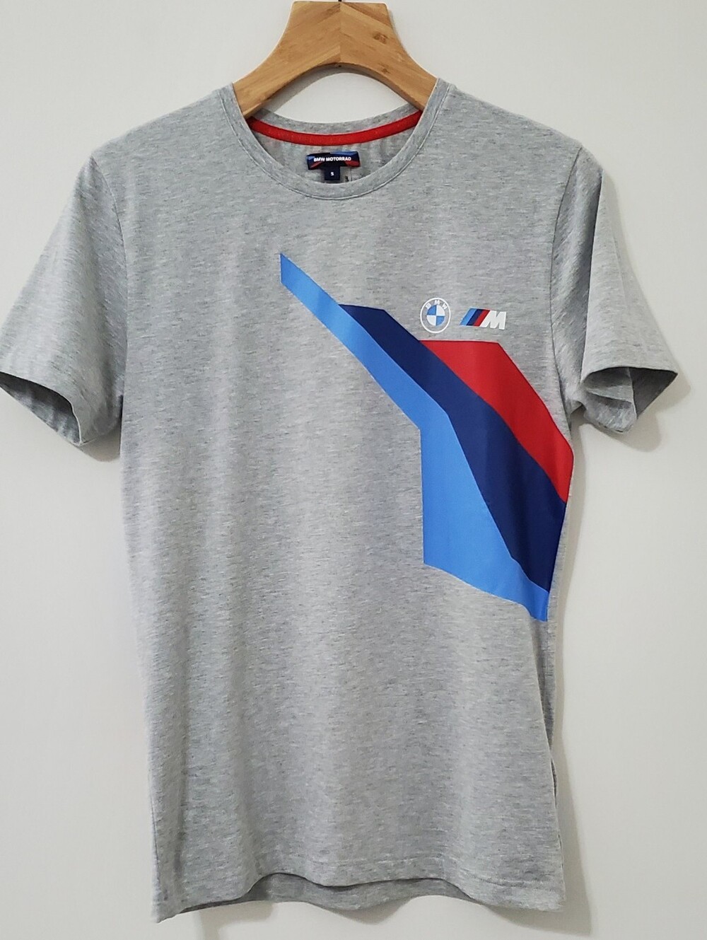 BMW Motorrad Motorsport T-Shirt Gray Mens Small